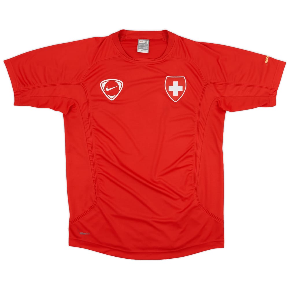 2007-08 Switzerland Nike Training Shirt - 7/10 - (XL.Boys)