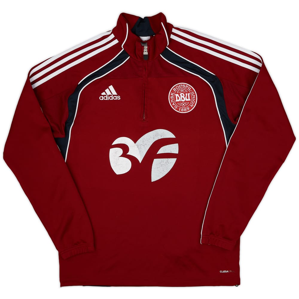 2009-10 Denmark adidas 1/4 Zip Training Top - 6/10 - (M/L)