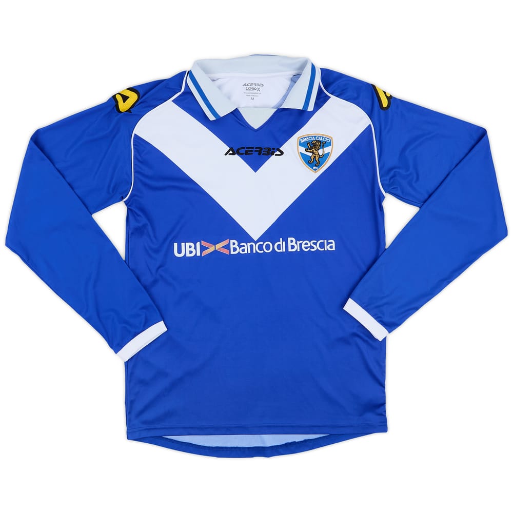 2015-16 Brescia Home L/S Shirt #18 - 8/10 - (M)
