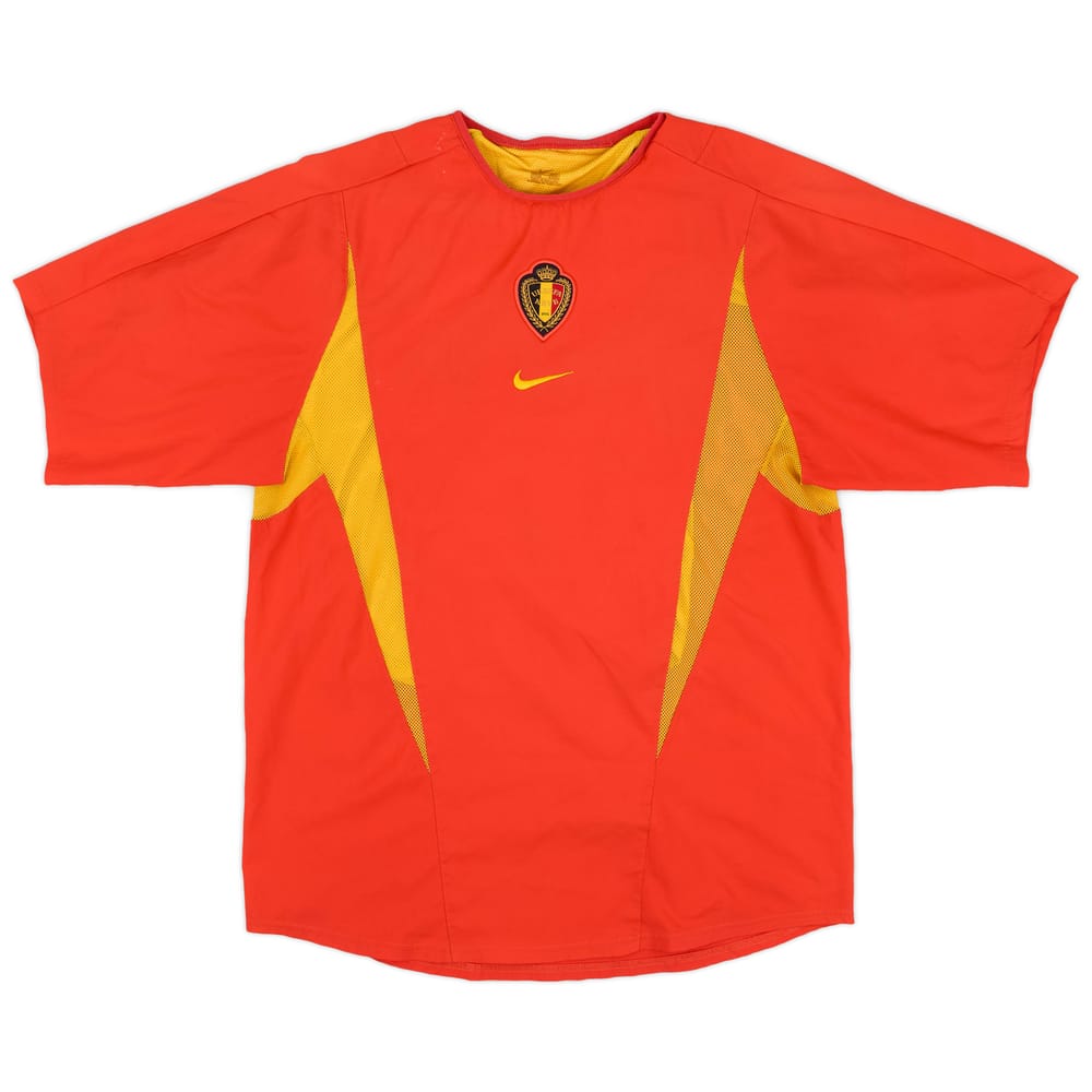 2002-03 Belgium Nike Player Issue Training Shirt - 9/10 - (M)