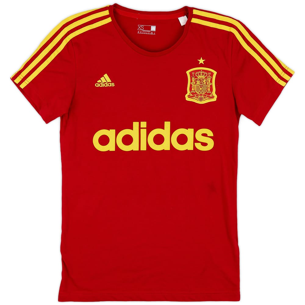 2016-17 Spain adidas Cotton Tee - 9/10 - (XS)