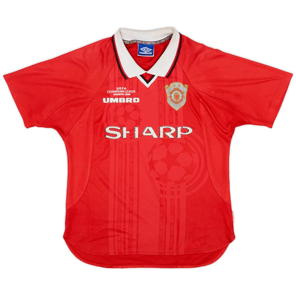 1999-00 Manchester United 'CL Winners' Shirt - 4/10 - (M)