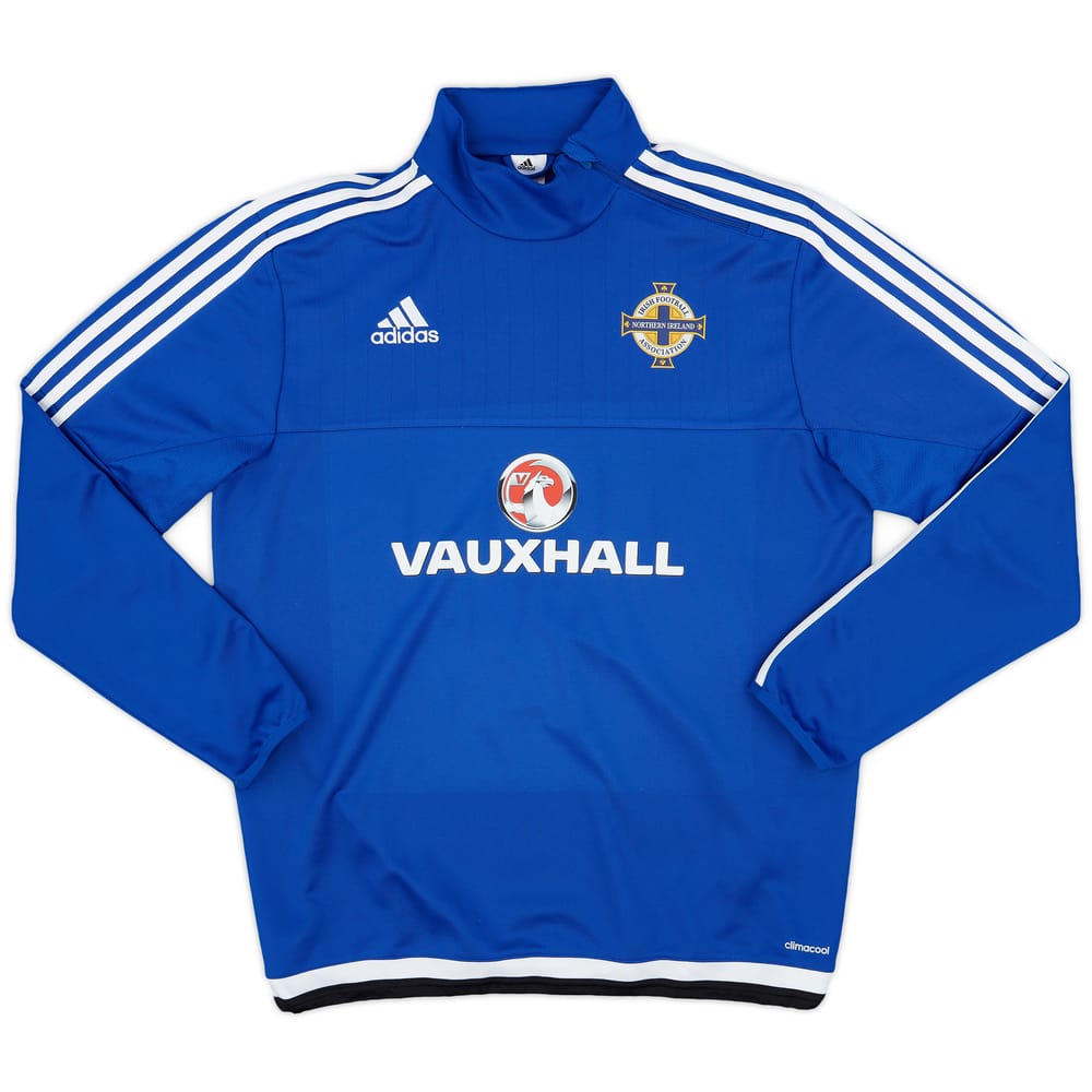 2016-17 Northern Ireland adidas 1/4 Zip Training Top - 8/10 - (L)