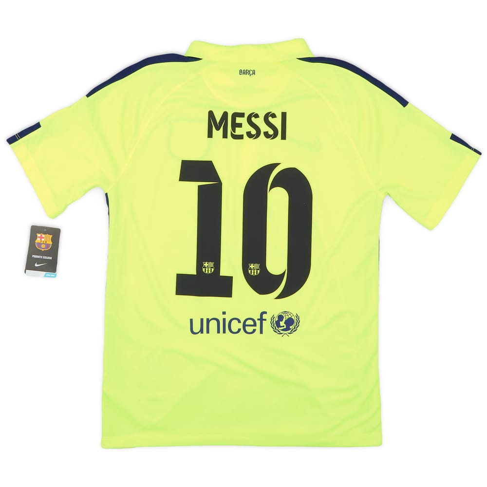 2014-15 Barcelona Third Shirt Messi #10 (M)