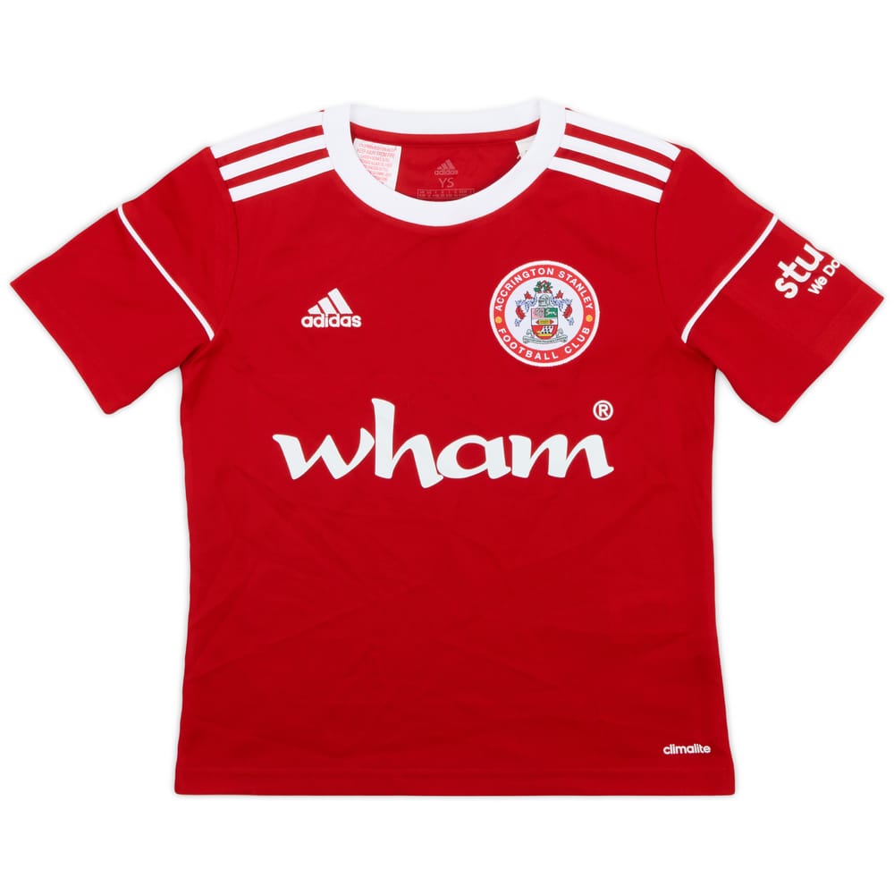 2019-20 Accrington Stanley Home Shirt - 9/10 - (M.Boys)