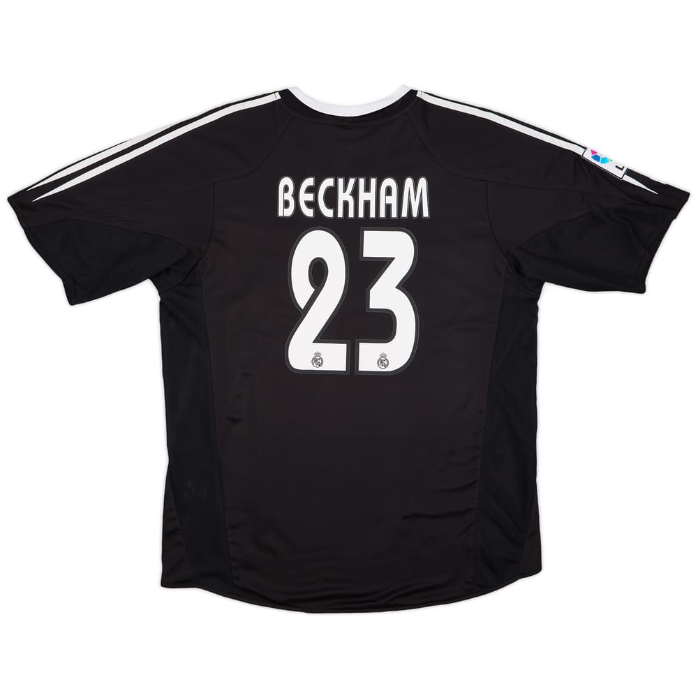 2004-05 Real Madrid Away Shirt Beckham #23 (L)