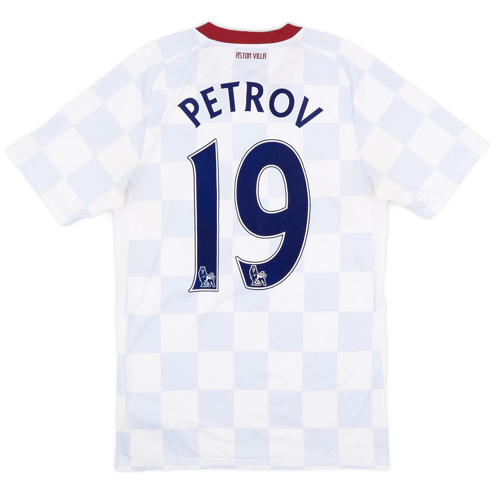 2011-12 Aston Villa Away Shirt Petrov #19 - 3/10 - (S)