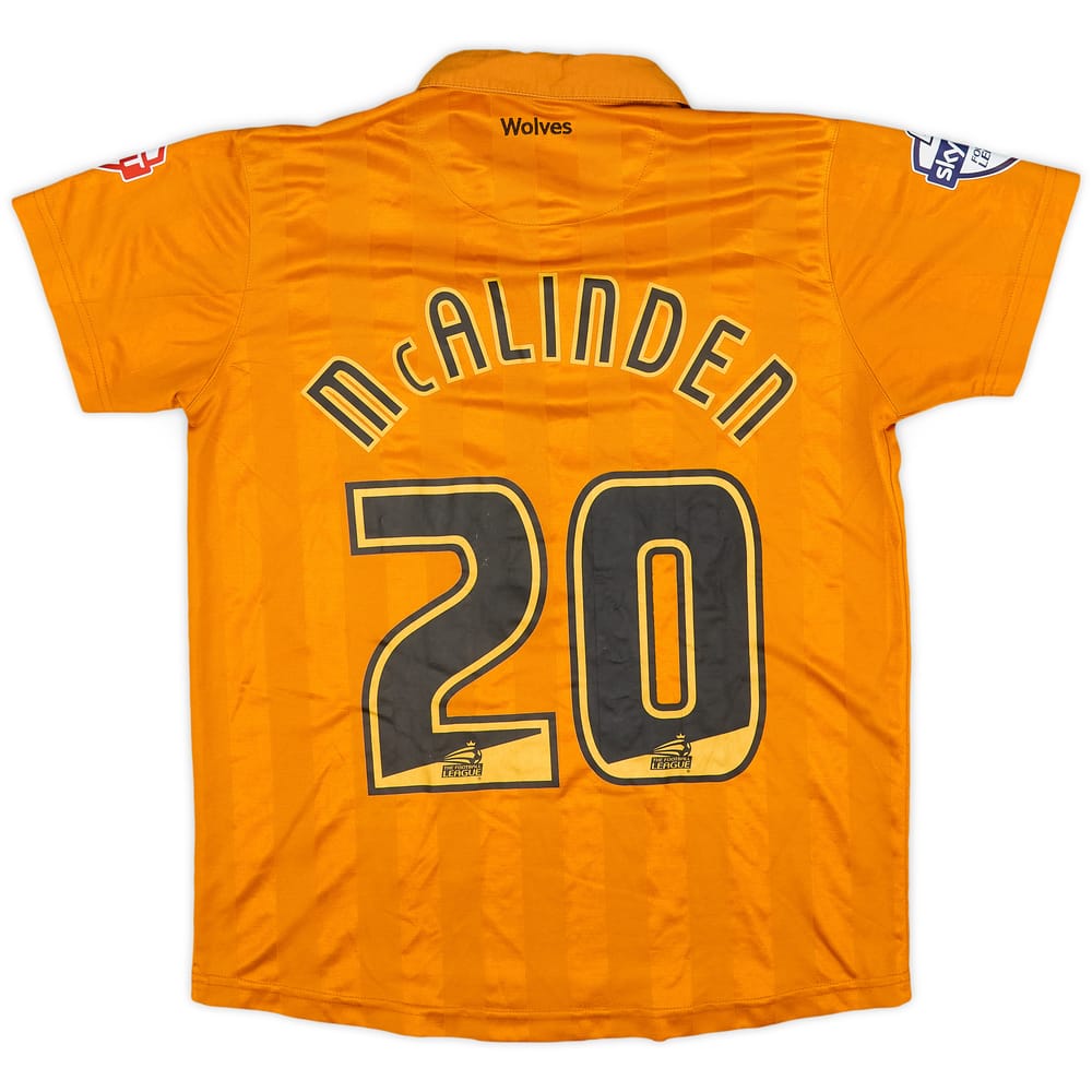 2012-13 Wolves Home Shirt McAlinden #20 - 7/10 - (M)