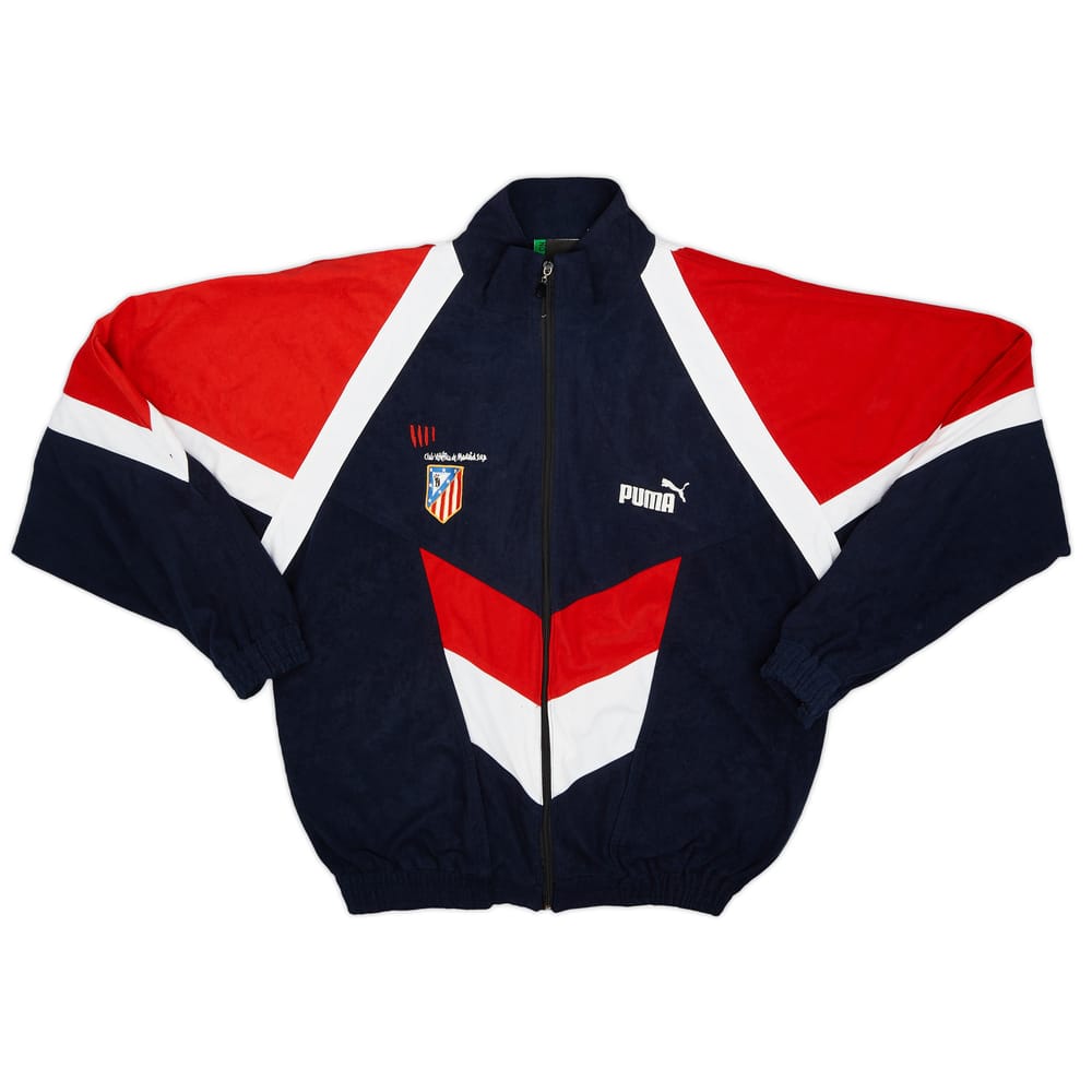 1996-98 Atletico Madrid Puma Track Jacket - 9/10 - (XL)