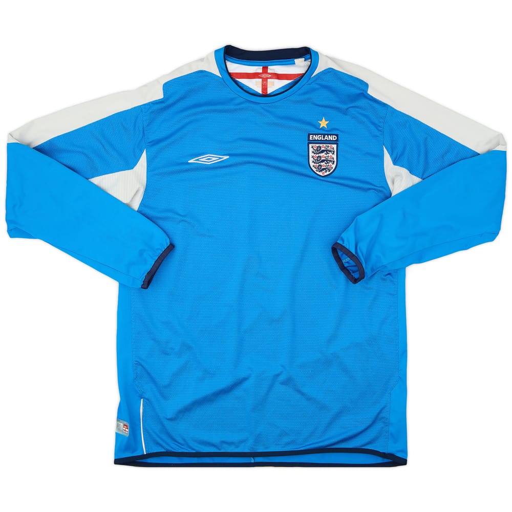 2004-06 England GK Shirt - 9/10 - (XL)