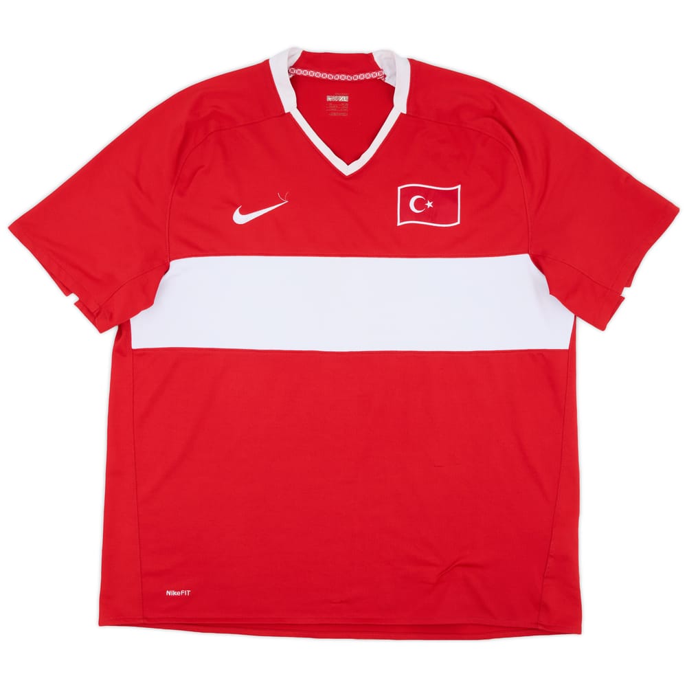 2008-10 Turkey Home Shirt - 6/10 - (XL)
