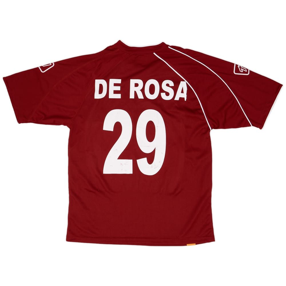 2005-06 Reggina Home Shirt De Rosa #29 (L)