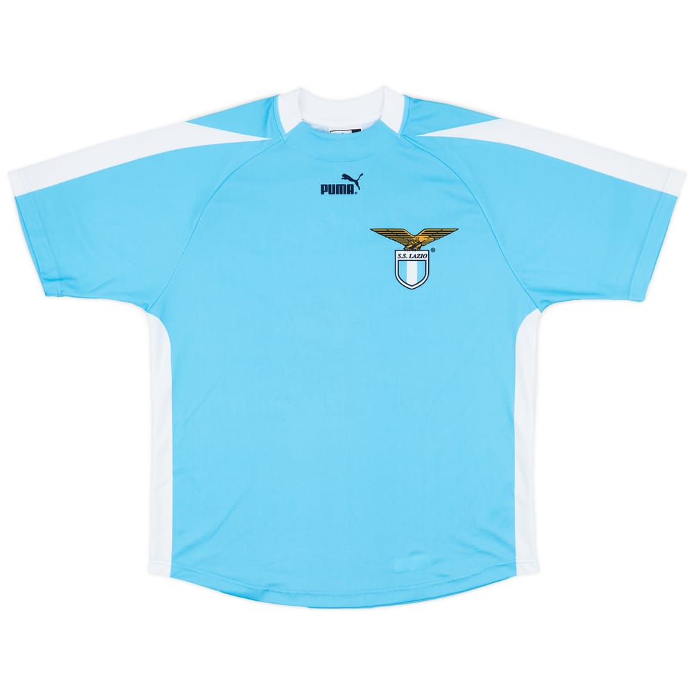 2003-04 Lazio 'Signed' Basic Home Shirt - 9/10 - (M)
