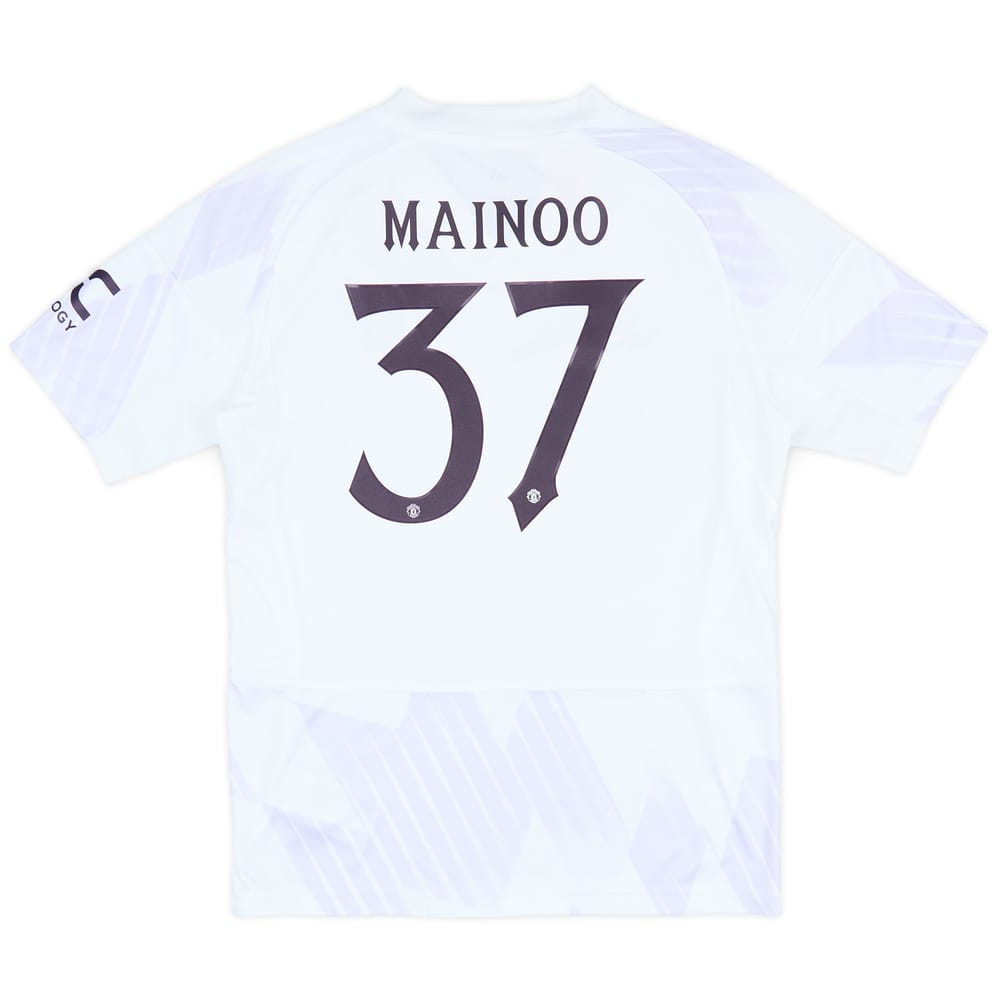 2025-26 Manchester United Away Shirt Mainoo #37 (KIDS)