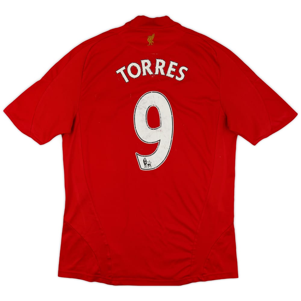 2008-10 Liverpool Home Shirt Torres #9 - 5/10 - (M)