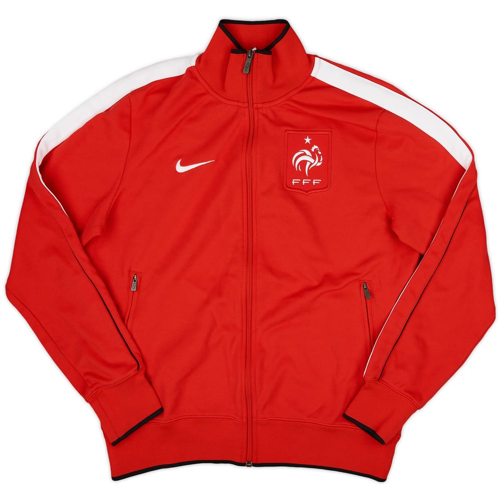 2011-12 France Nike N98 Track Jacket - 8/10 - (M)