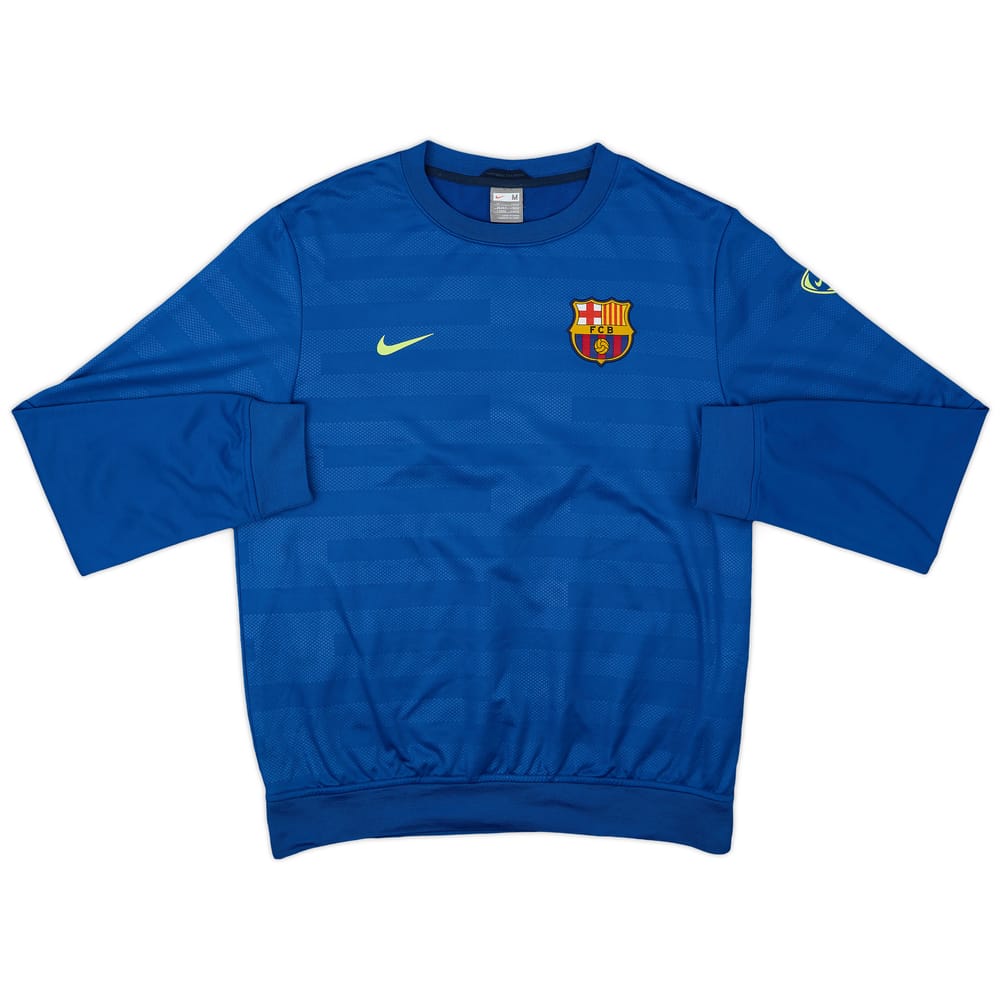 2009-10 Barcelona Nike Sweat Top - 9/10 - (M)