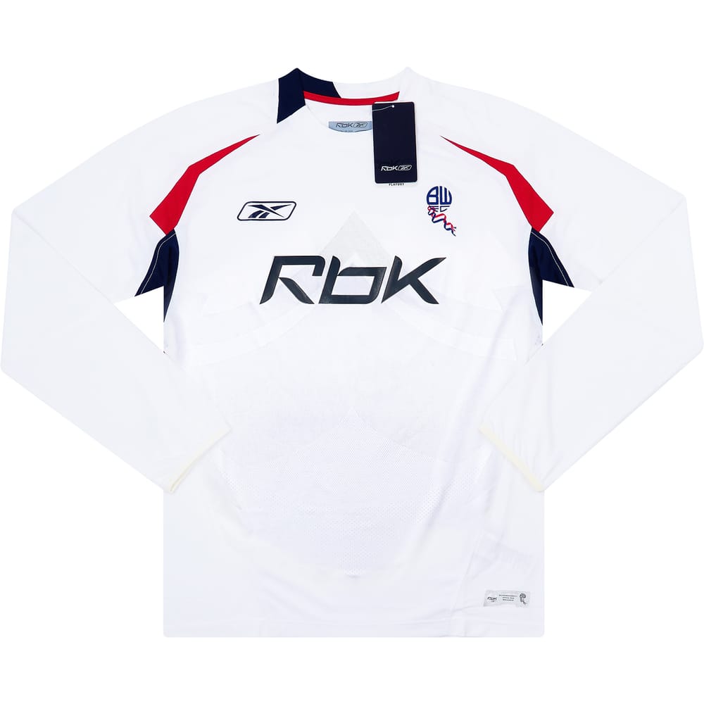 2007-08 Bolton Home L/S Shirt (M)
