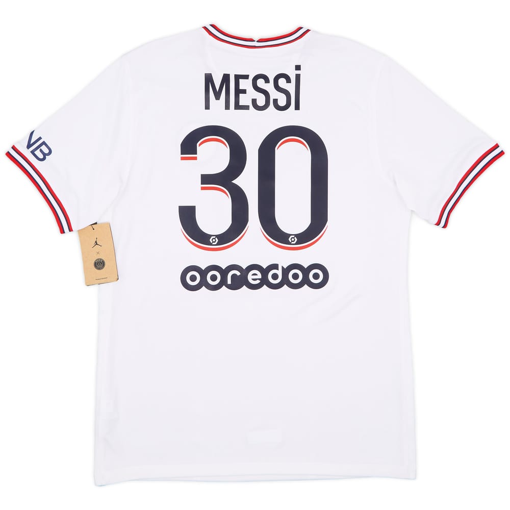 2021-22 Paris Saint-Germain Fourth Shirt Messi #30 (M)