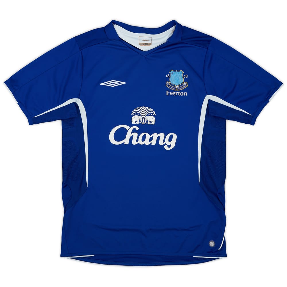 2005-06 Everton Home Shirt - 4/10 - (M)