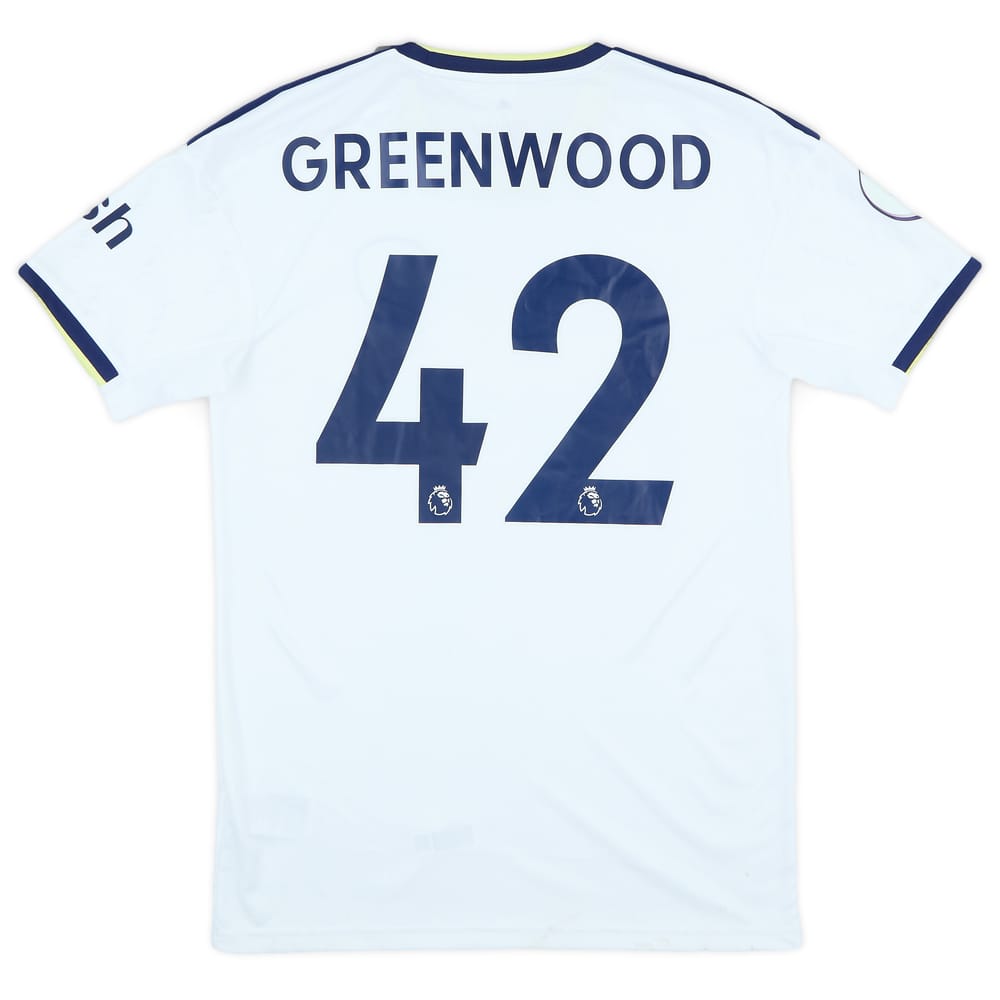 2022-23 Leeds United Home Shirt Greenwood #42 (S)