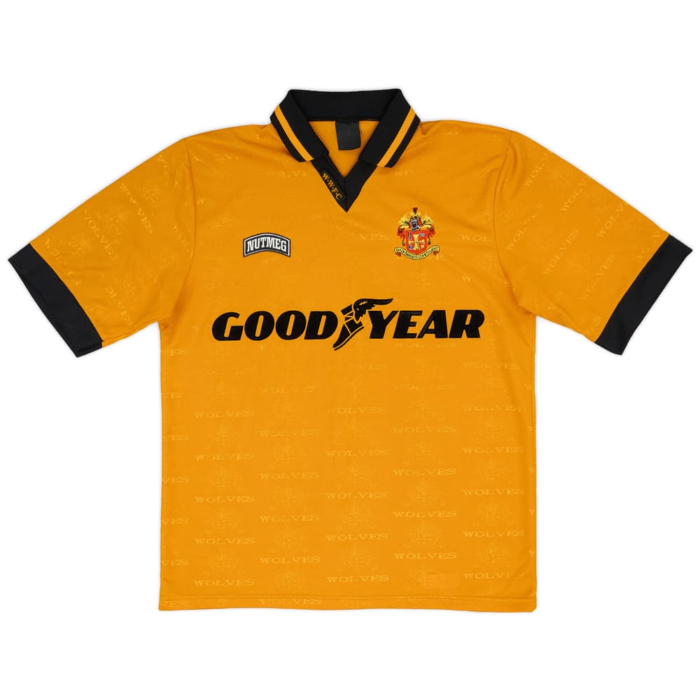 1995-96 Wolves Home Shirt - 9/10 - (M)