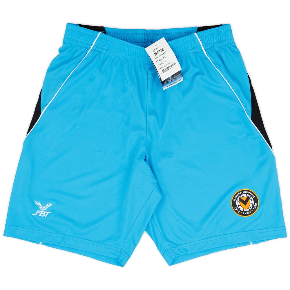 2017-18 Newport County GK Shorts