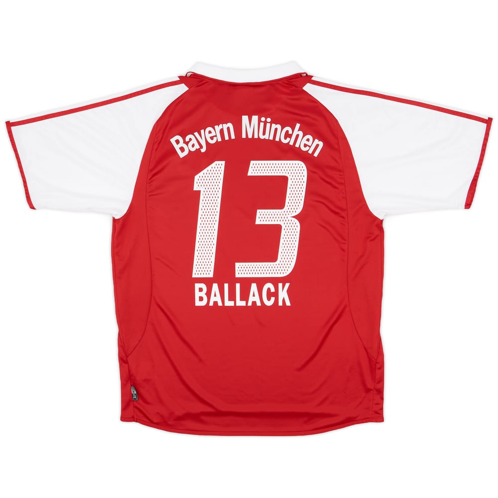 2003-04 Bayern Munich Home Shirt Ballack #13 - 9/10 - (L)