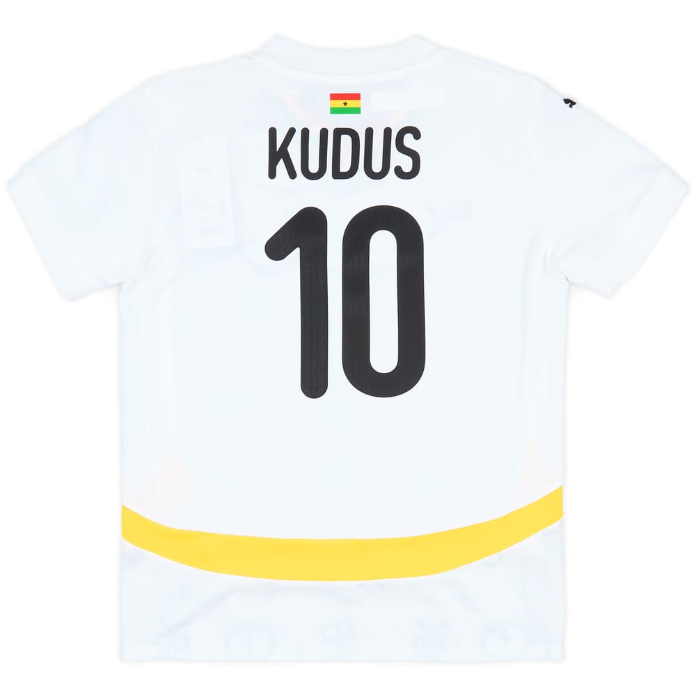 2024-25 Ghana Home Shirt Kudus #10 (KIDS)