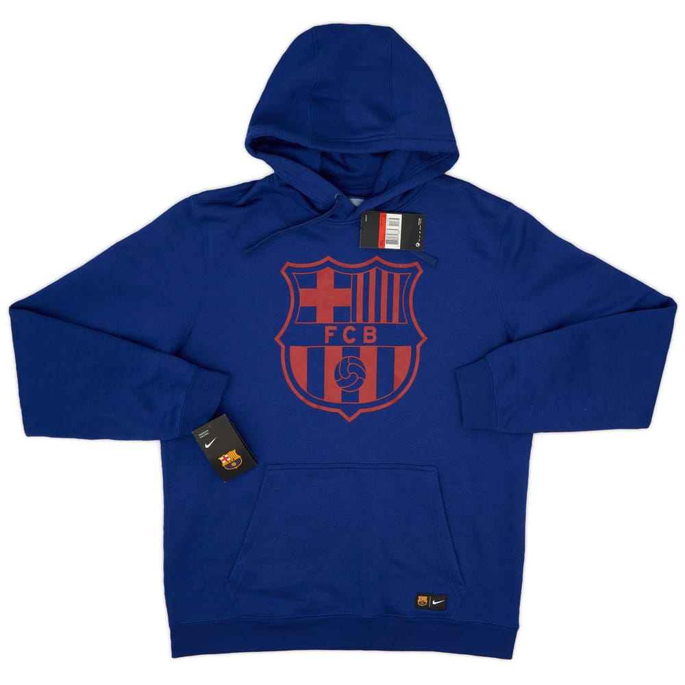 2017-18 Barcelona Nike Core Hooded Top (S)