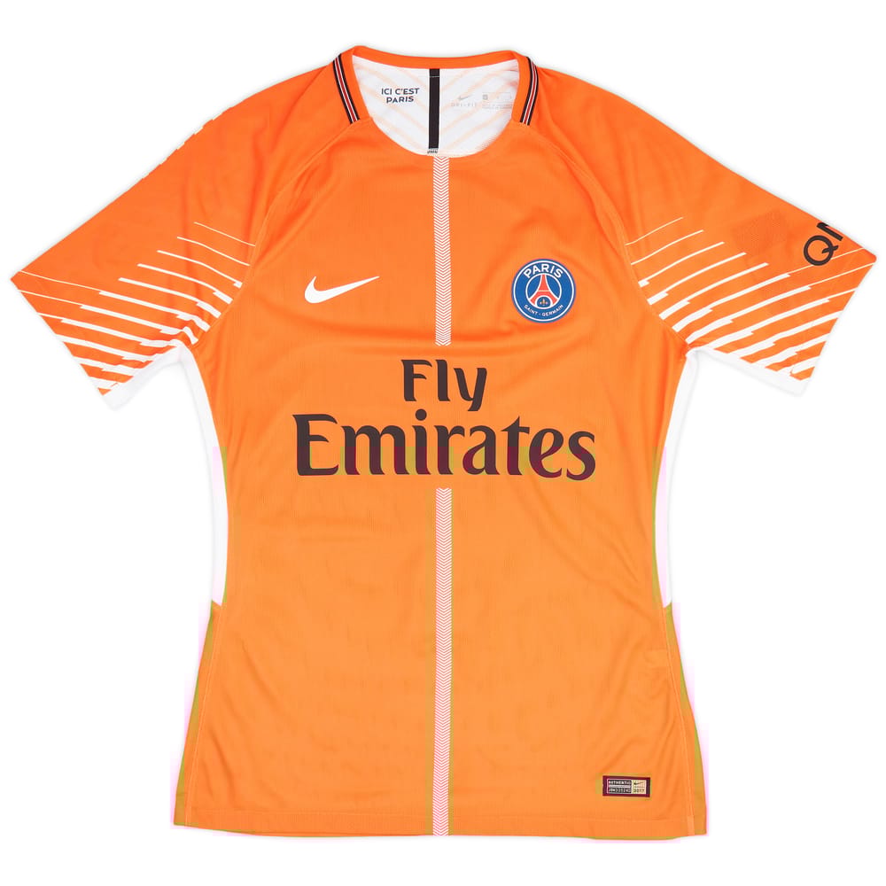 2017-18 Paris Saint-Germain Player Issue GK Home Shirt (XL)