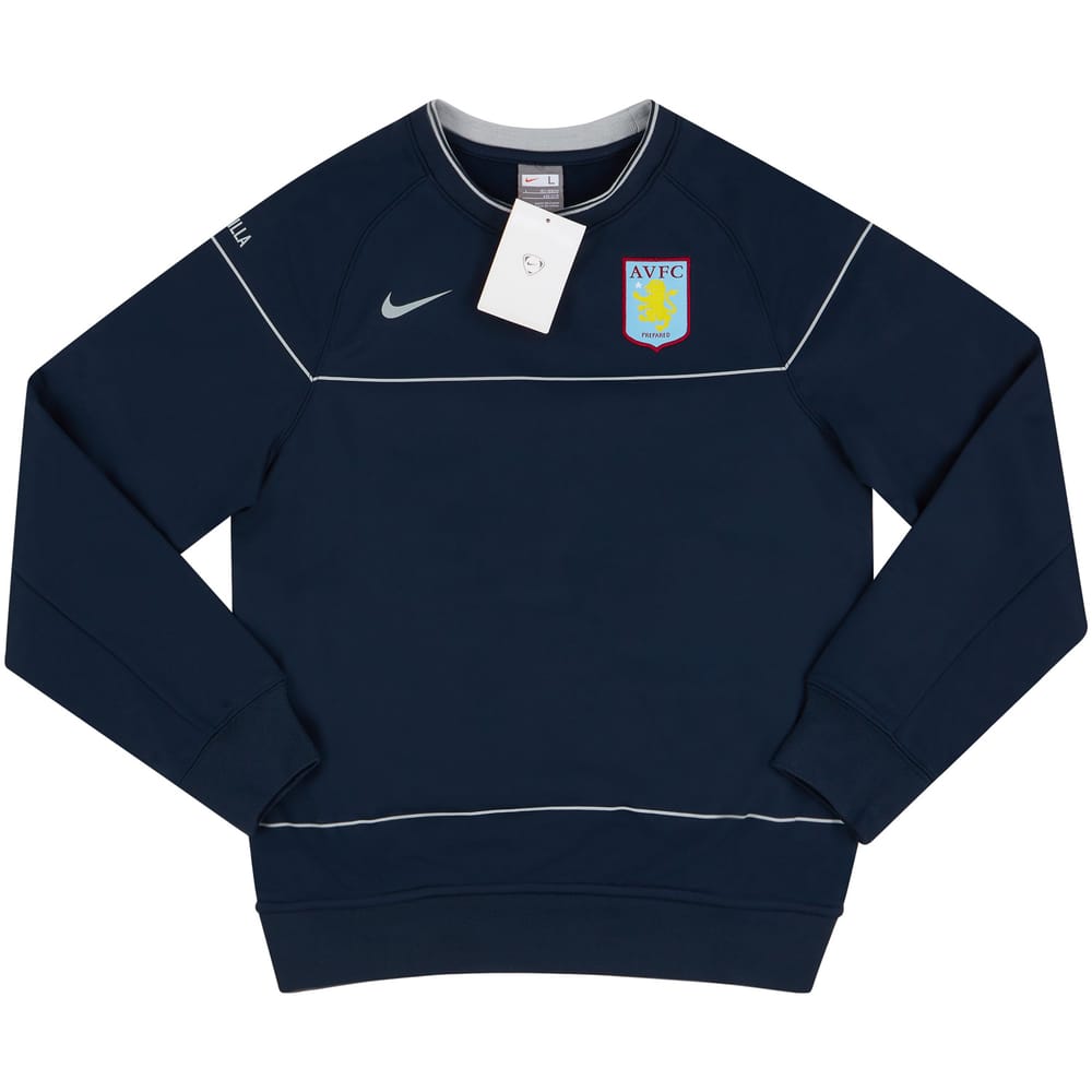 2008-09 Aston Villa Nike Training Sweat Top (KIDS)