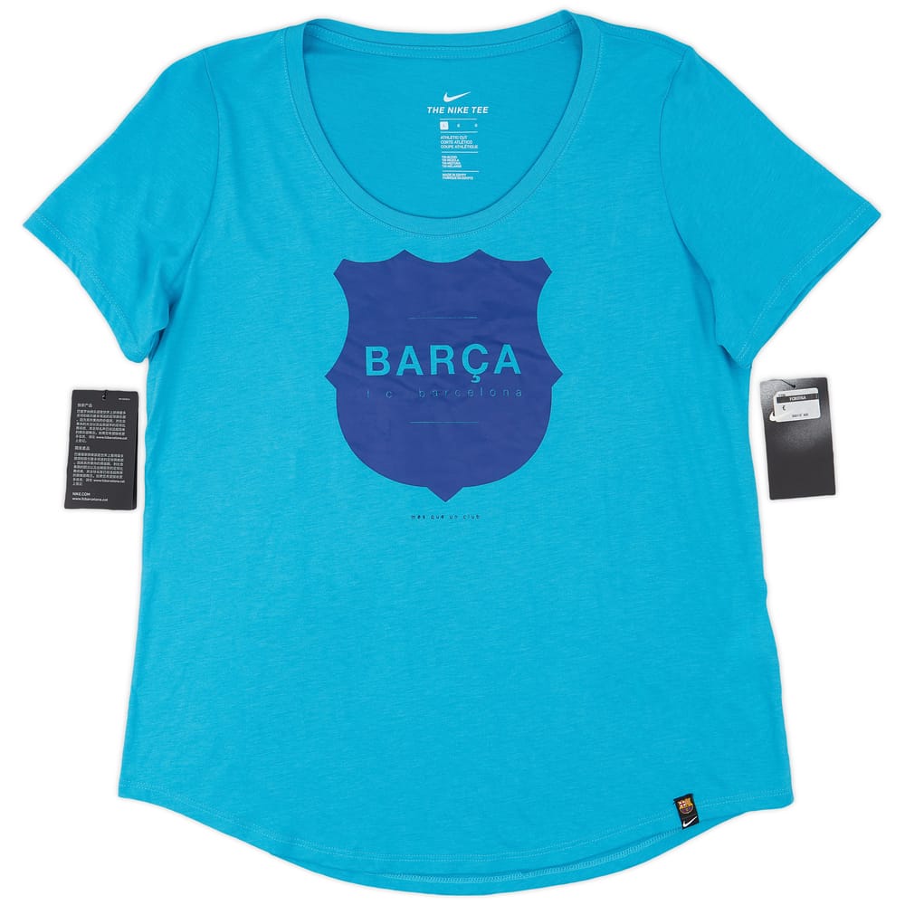 2017-18 Barcelona Nike Crest Tee (Women's)