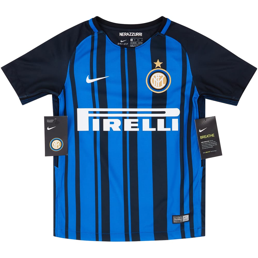 2017-18 Inter Milan Home Shirt - NEW - XL.Kids
