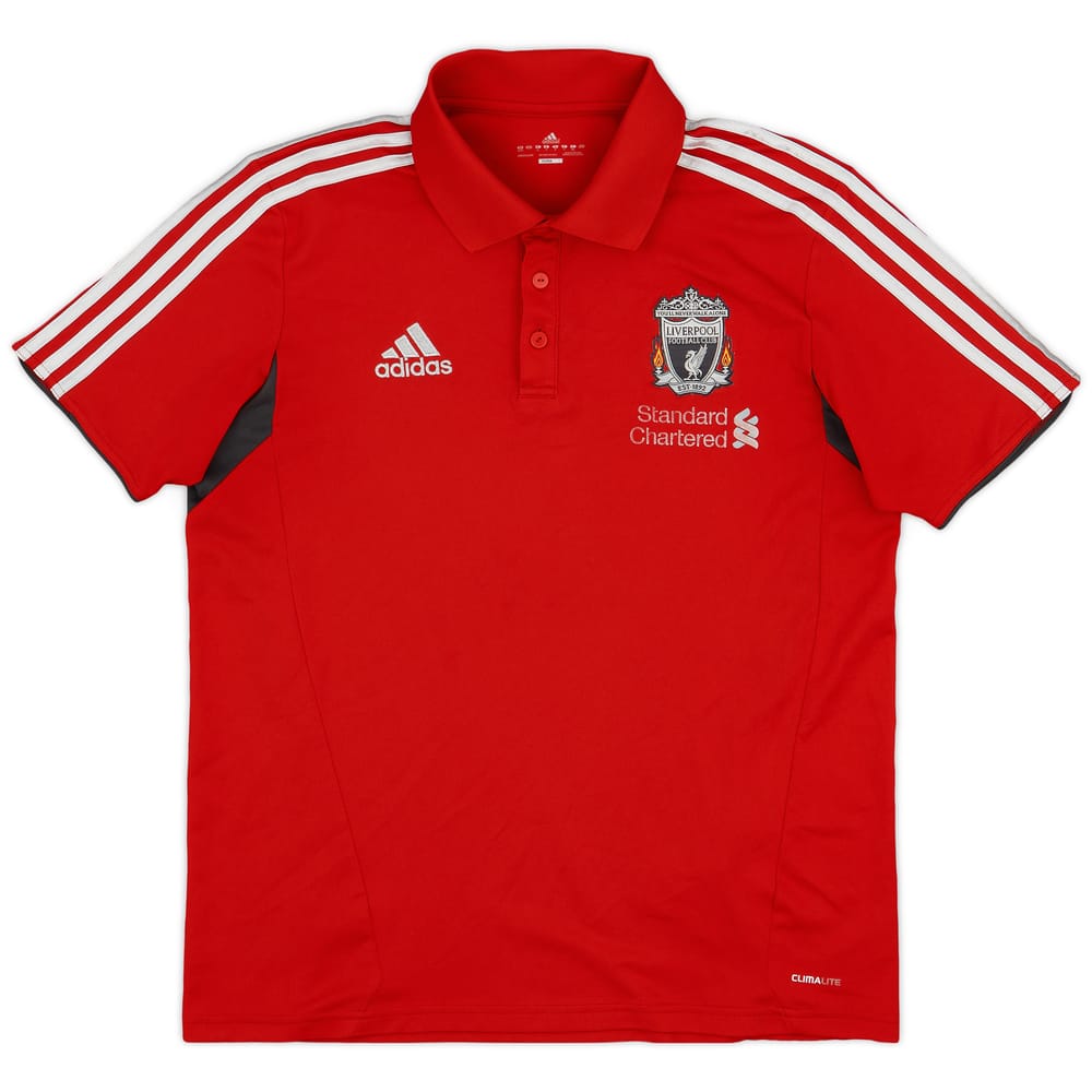 2011-12 Liverpool adidas Polo Shirt - 7/10 - (M)