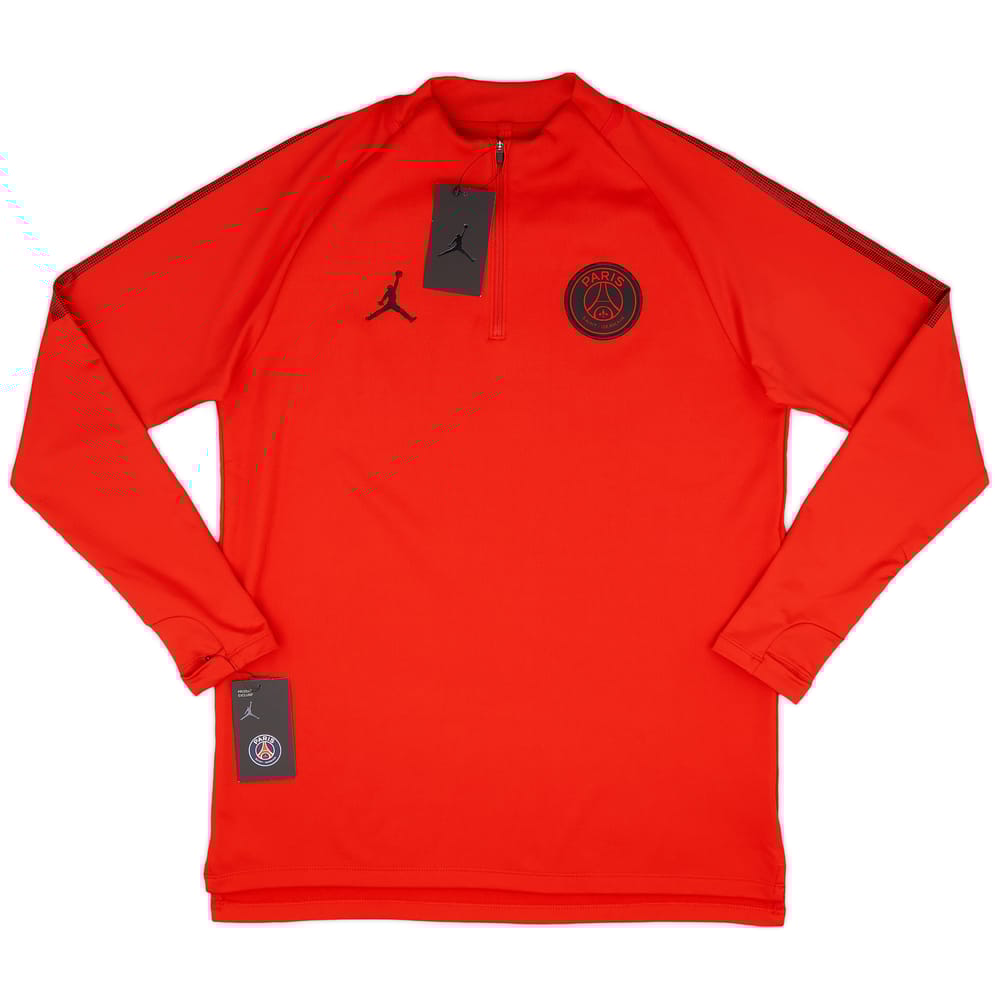 2018-19 Paris Saint-Germain x Air Jordan 1/4 Zip Training Top (L)