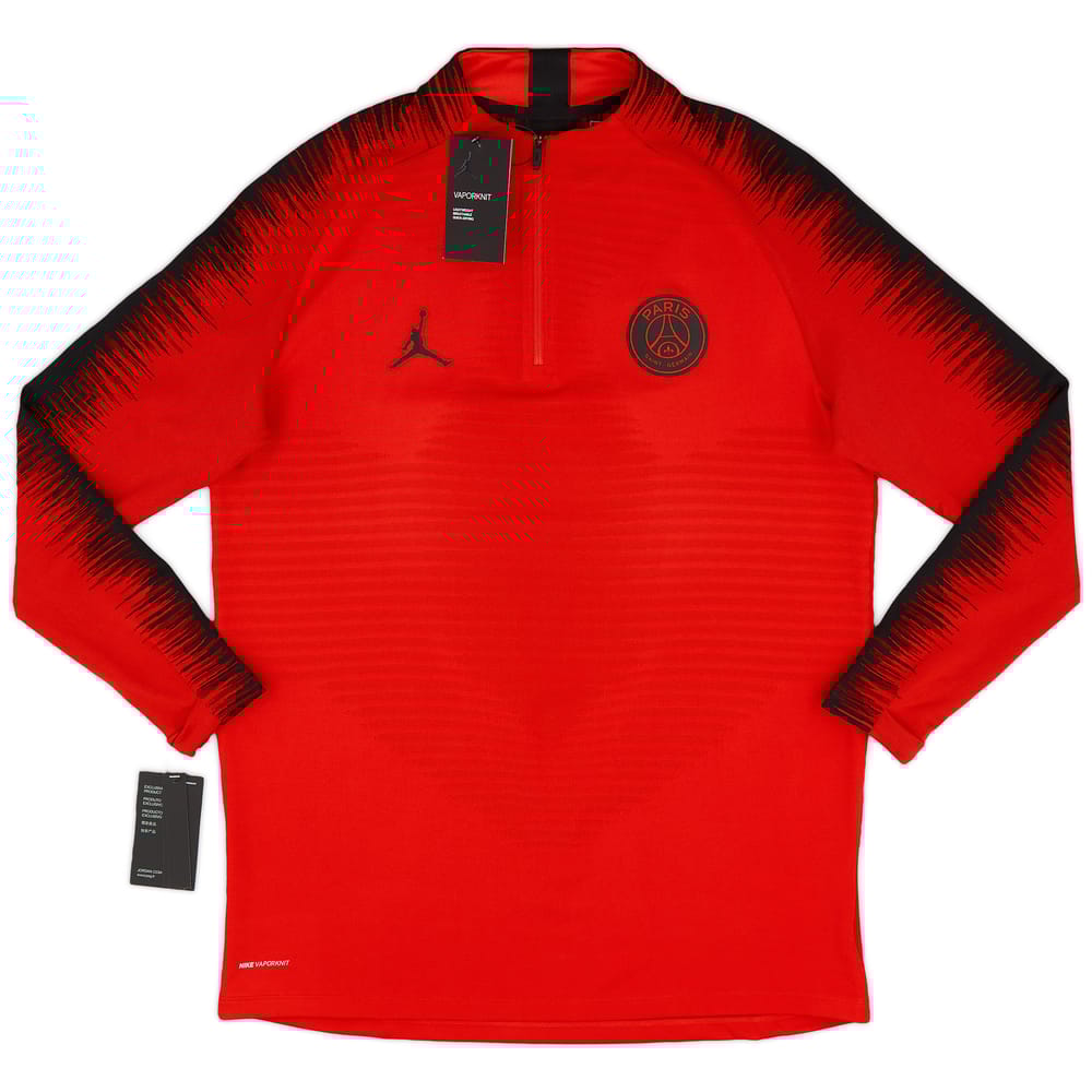 2018-19 Paris Saint-Germain x Air Jordan Vaporknit 1/4 Zip Drill Top