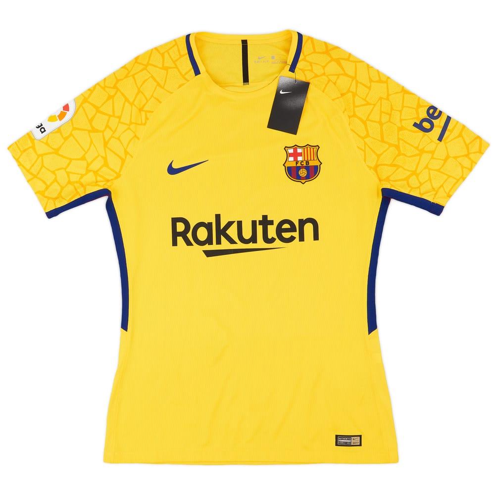 2017-18 Barcelona Player Issue GK S/S Shirt
