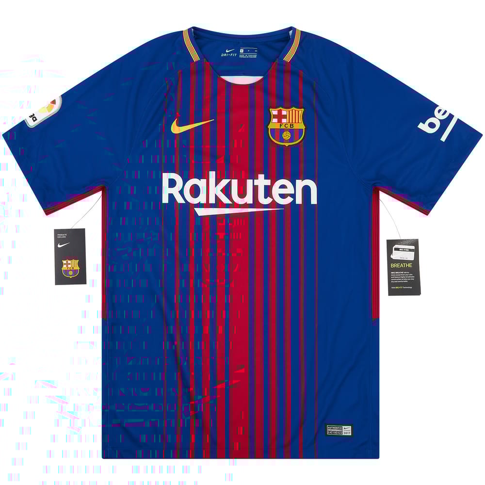 2017-18 Barcelona Home Shirt (S)
