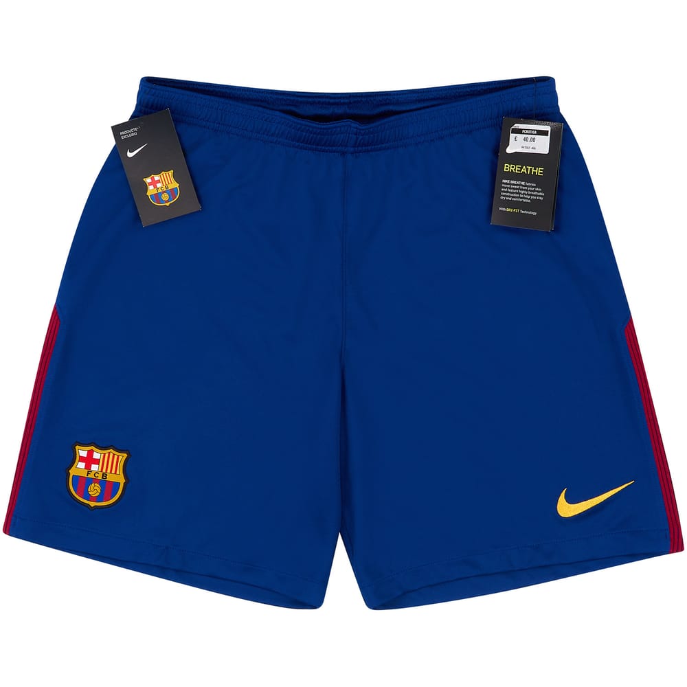 2017-18 Barcelona Home Shorts