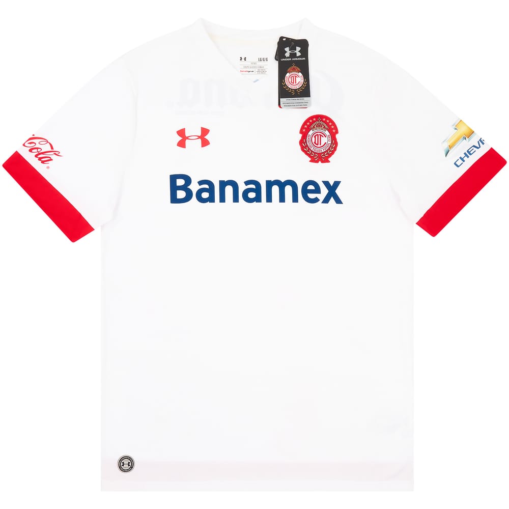 2015-16 Deportivo Toluca Away Shirt *New w/ Defects*