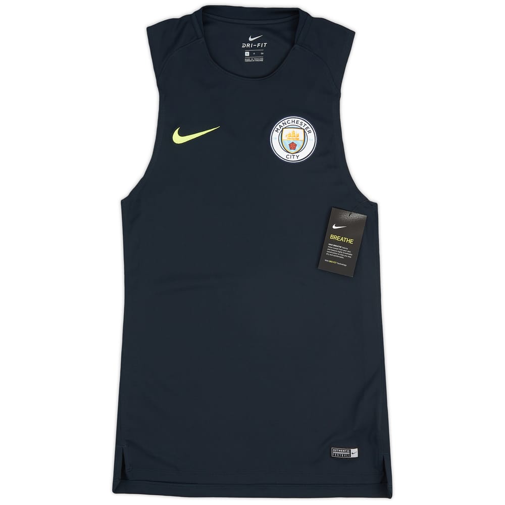 2018-19 Manchester City Nike Training Vest (S)