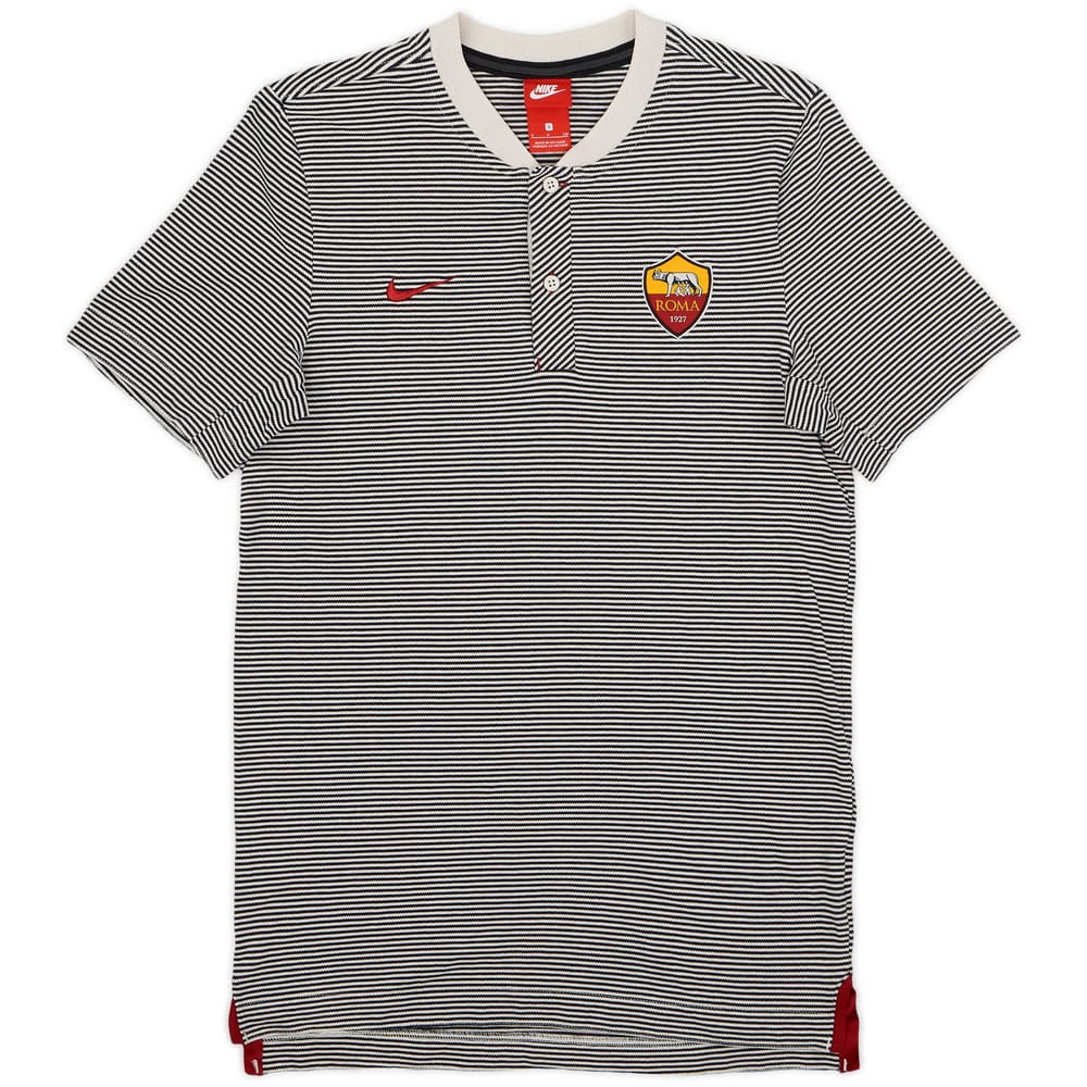 2017-18 Roma Nike Polo Shirt - 9/10 - (S)