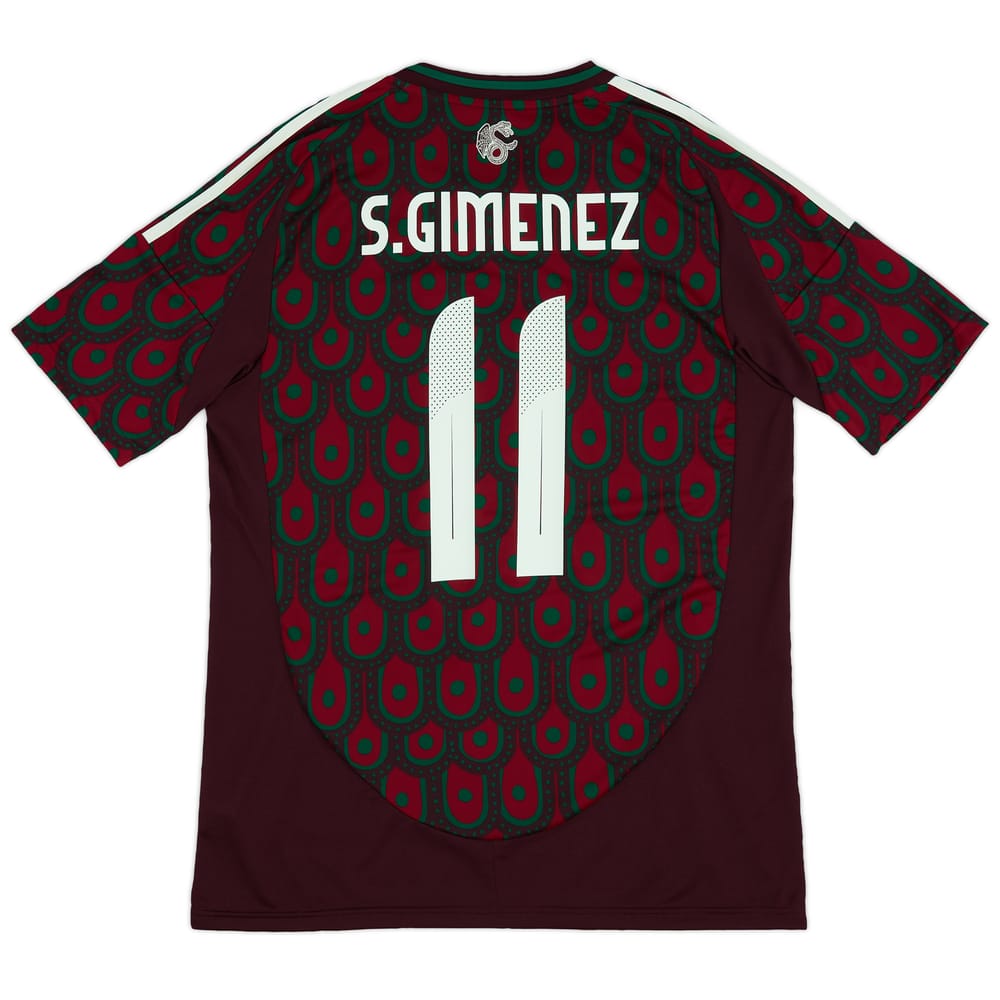 2024-25 Mexico Home Shirt S.Gimenez #11