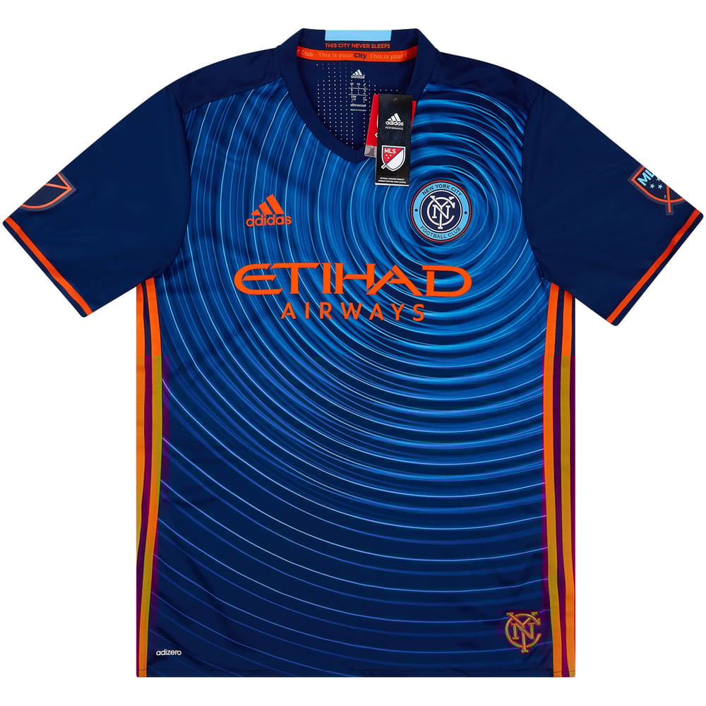 2016-17 New York City Authentic Away Shirt L