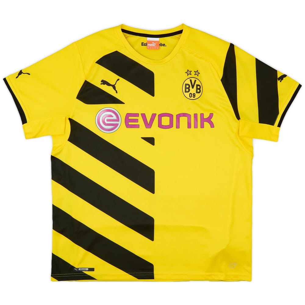 2014-15 Borussia Dortmund Home Shirt - 8/10 - (XL)