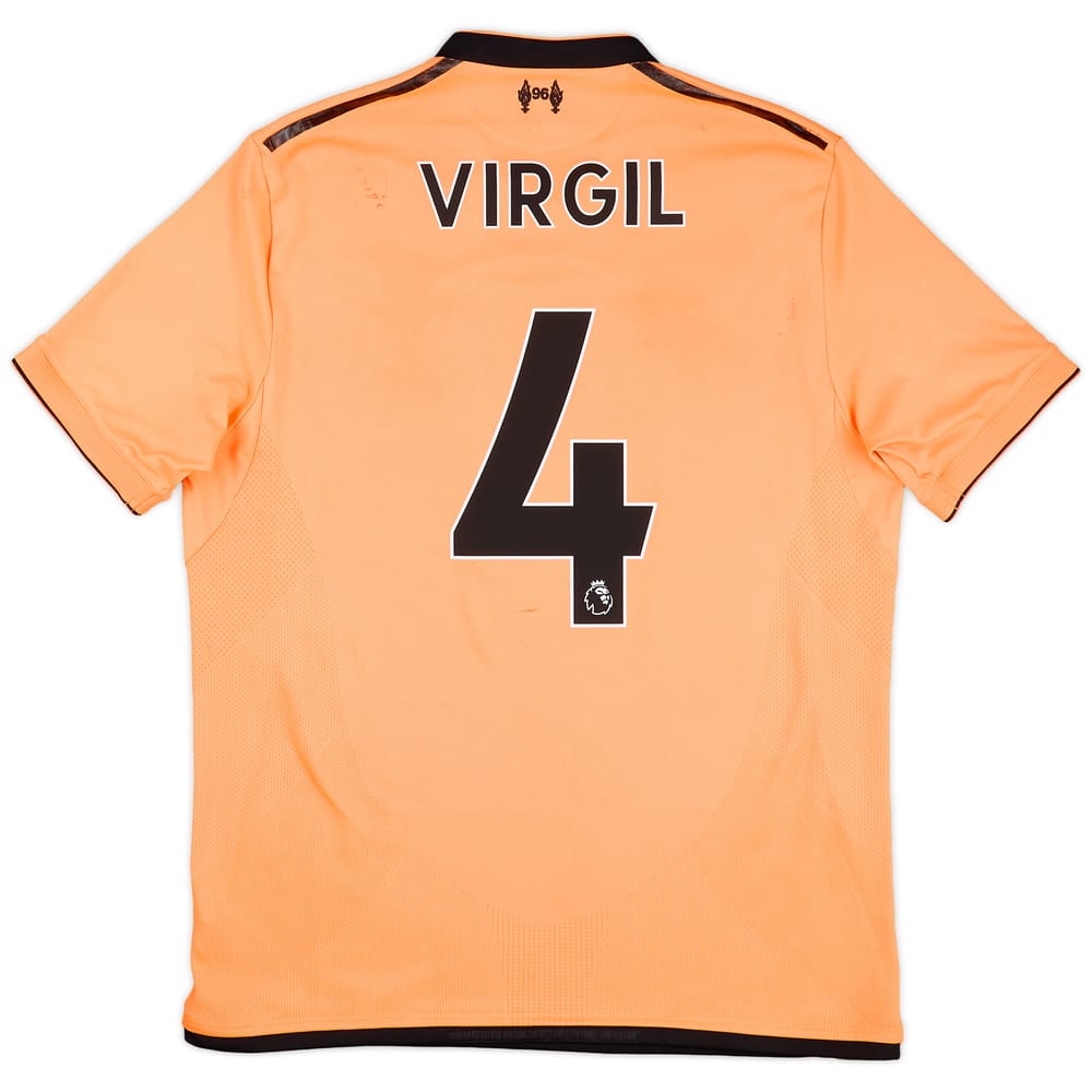 2017-18 Liverpool 125 Years Third Shirt Virgil #4 - 5/10 - (M)