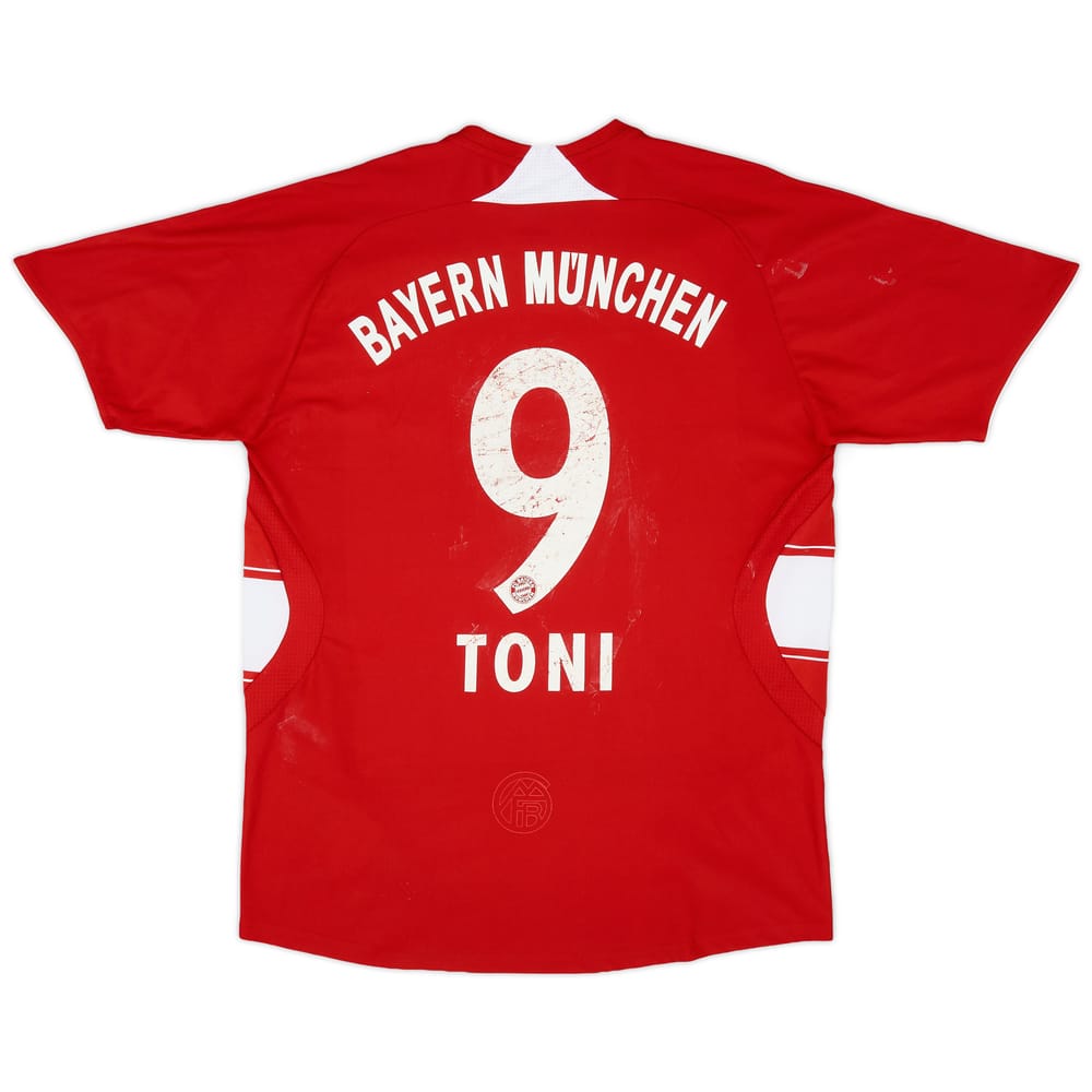 2007-08 Bayern Munich Home Shirt Toni #9 - 4/10 - (XL.Boys)