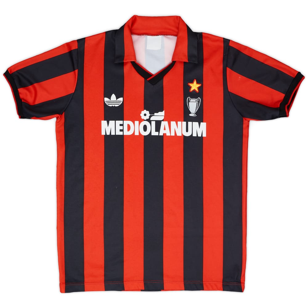 1990-91 AC Milan Home Shirt - 8/10 - (M)