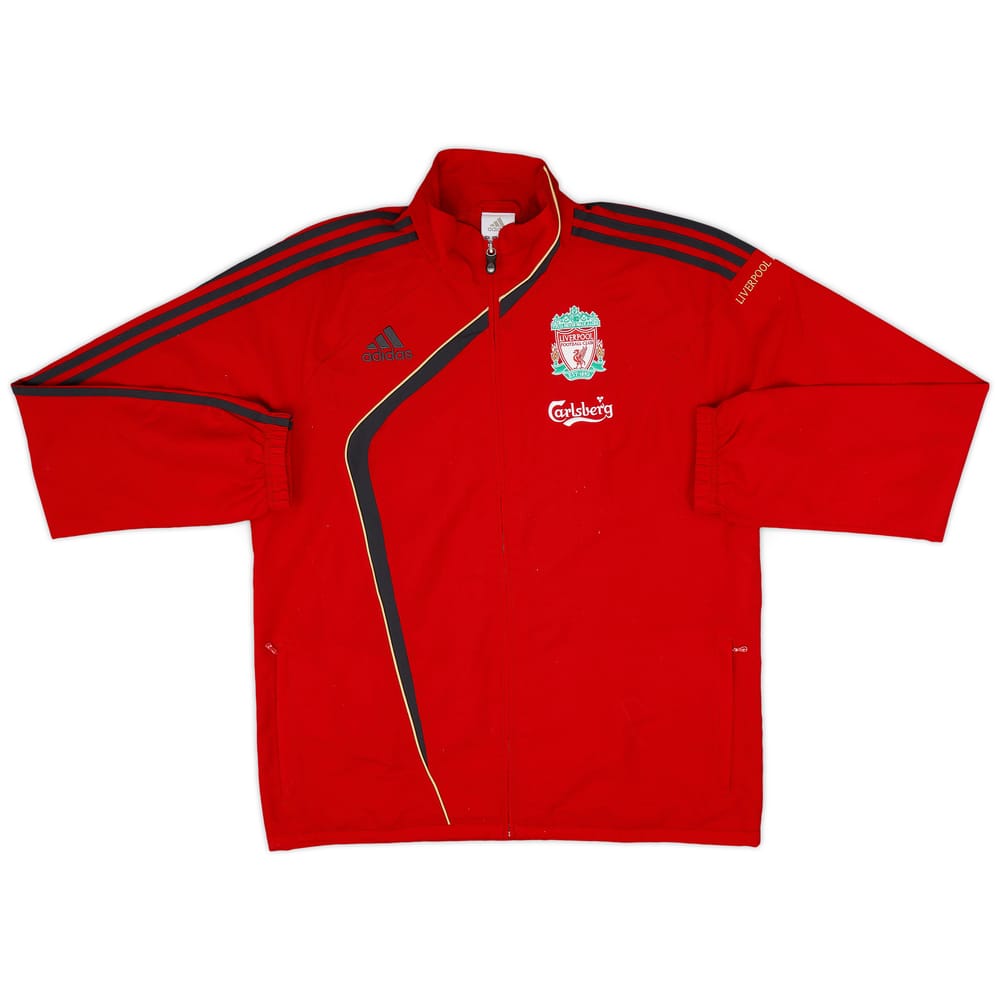 2009-10 Liverpool adidas Track Jacket - 8/10 - (L)